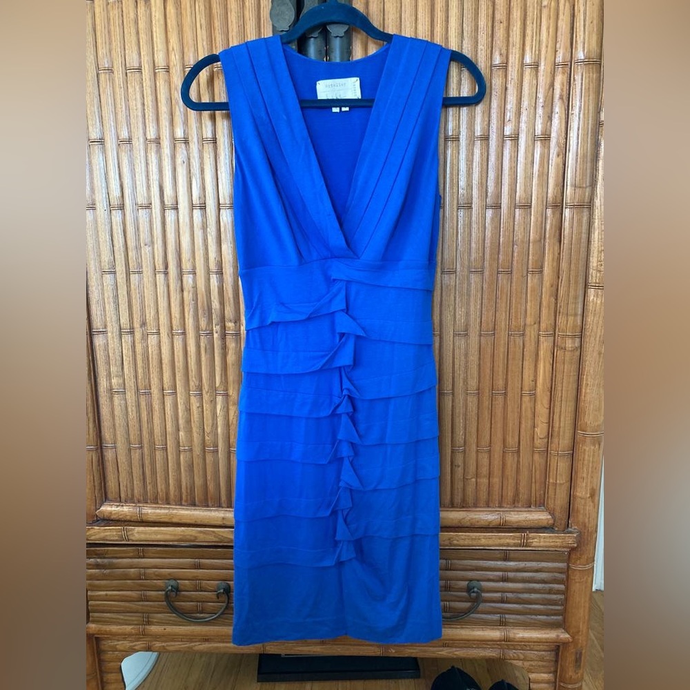 Nicole Miller Blue Dress Size 2